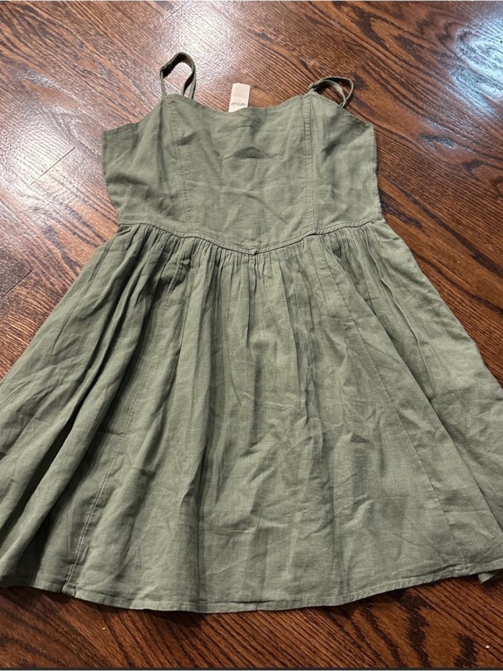 Small Aerie Olive Green Dress